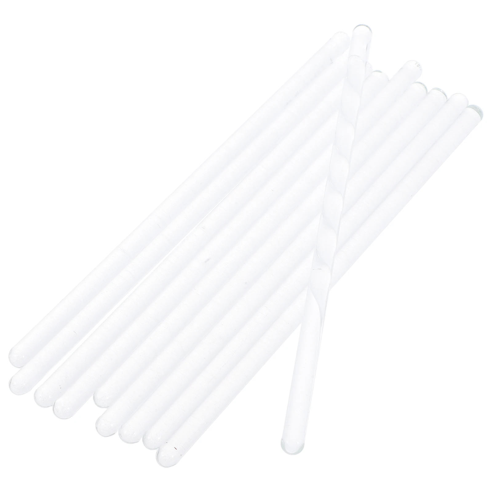 

10Pcs Glass Stirring Rods Smooth Surface Easy Clean for Laboratory Chemistry Kitchen Experiments Home Bar Long Stir Sticks