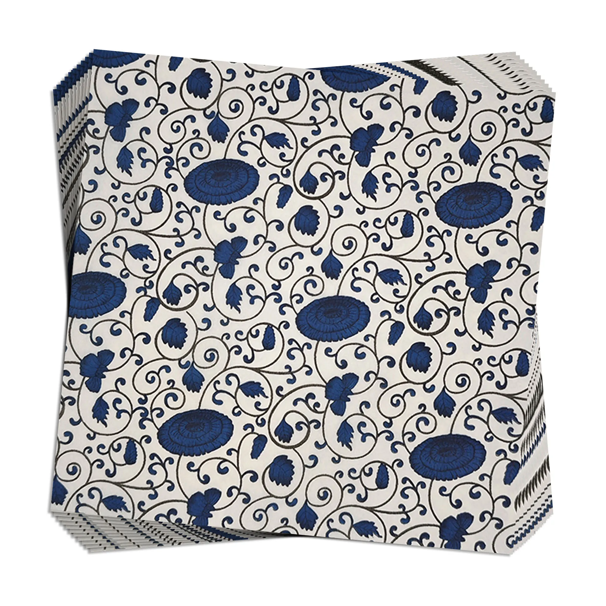 Рисунок 5 - синие и белые фарфоровые одноразовые