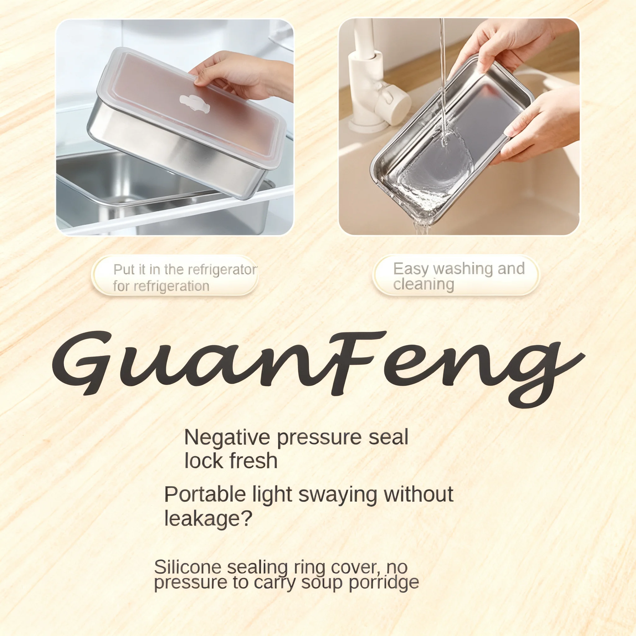 Portable 1.2L Double-Layer Electric Food Heater, Rice Steamer Lunch Box with 9.5H Timer for Office