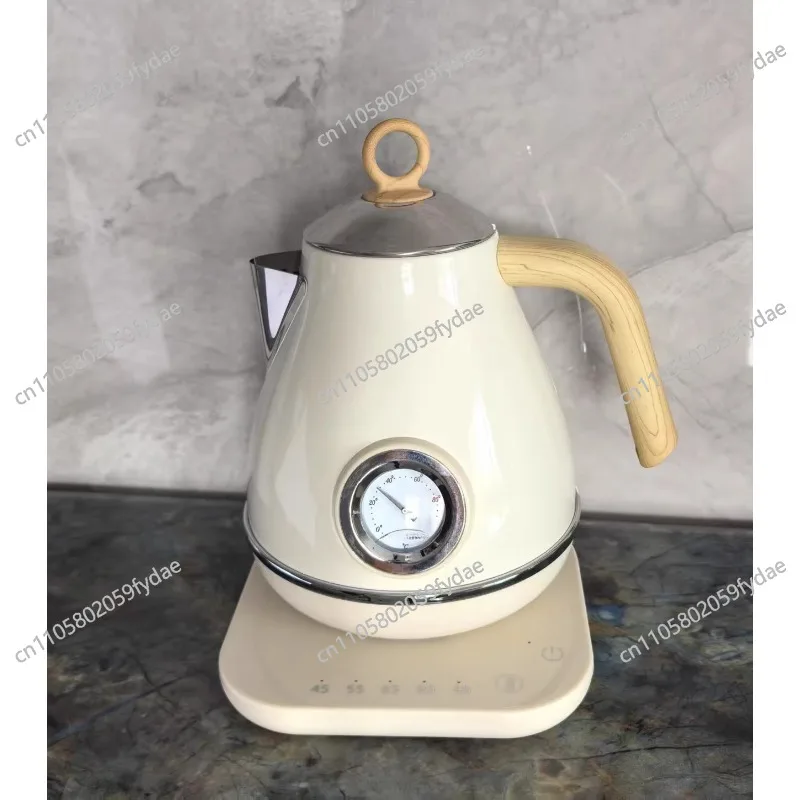 1.7L Electric Kettle Temperature Control 304 Stainless Steel Boiling Kettle With Temperature Display Teapot Auto Keep Warm 1850W