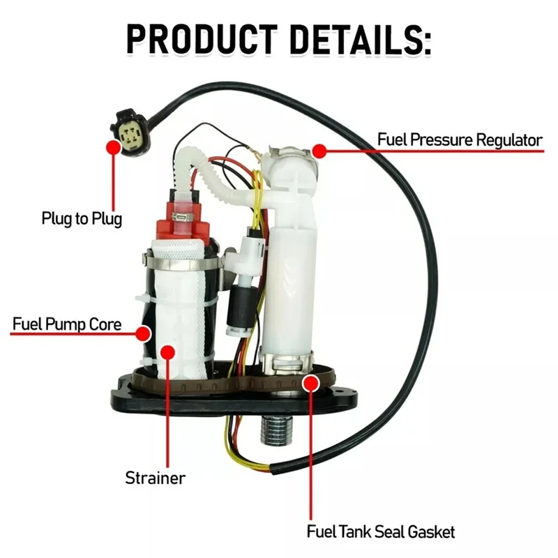 

For Davidson Sportster 1200 883 2007-2019 Motorcycle Fuel Pump Assembly 75305-07A