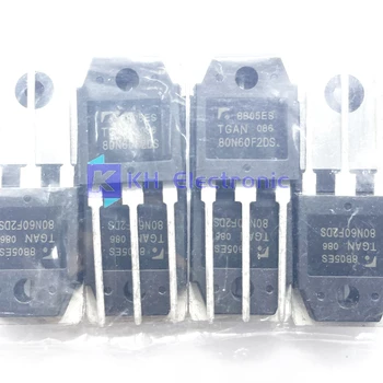 10 adet 80N60 F2DS TO-3P güç tüp 80N60F2DS TGAN80N60F2DS IGBT transistör 10 adet/grup orijinal yeni