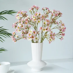 Paulownia Flower Silk Artificial Flower 45cm Pink Fake Flowers Room Wedding Home Table Decorations Party Diy Bouquet Gifts 1PCs