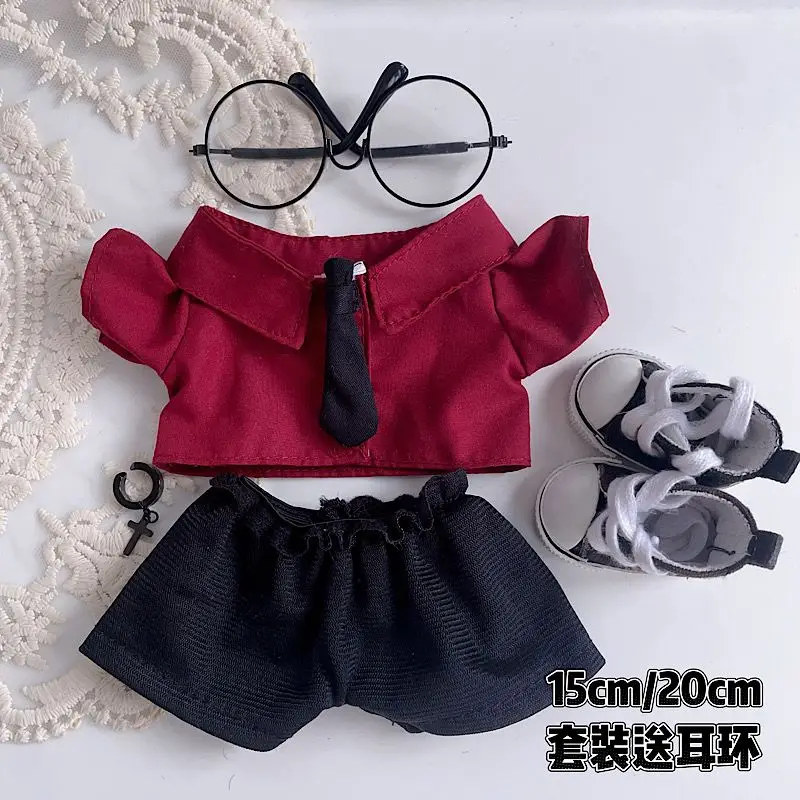 

Детская одежда 15 см, рубашка винно-красного цвета 20 см, стильная хлопковая одежда для мальчиков