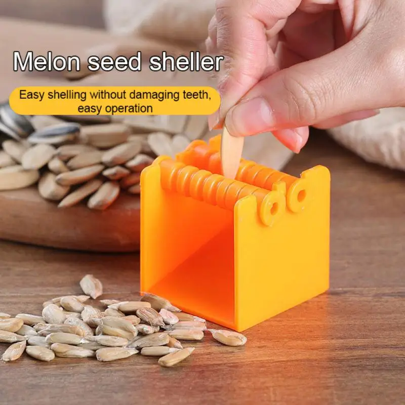 Manual Seed Peeling Machine Lazy People Nutcracker Opener Melon Seed Peeling Tool Child Assist Clean Seeds Gift Kitchen Gadgets