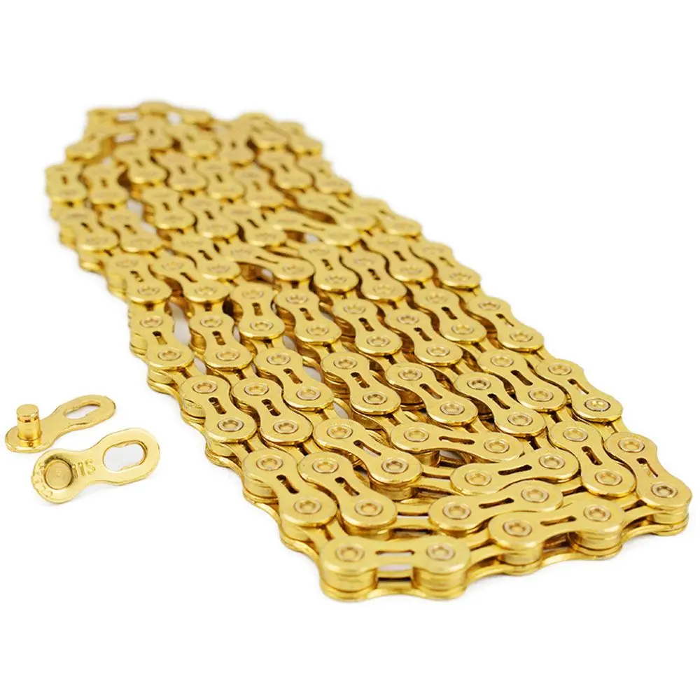 

116 links Road Bike 8/9/10 11 speed Cycling Half Hollow Chain Bicycle Chains Bicycle Parts Bicycle Accessories Bike Chains