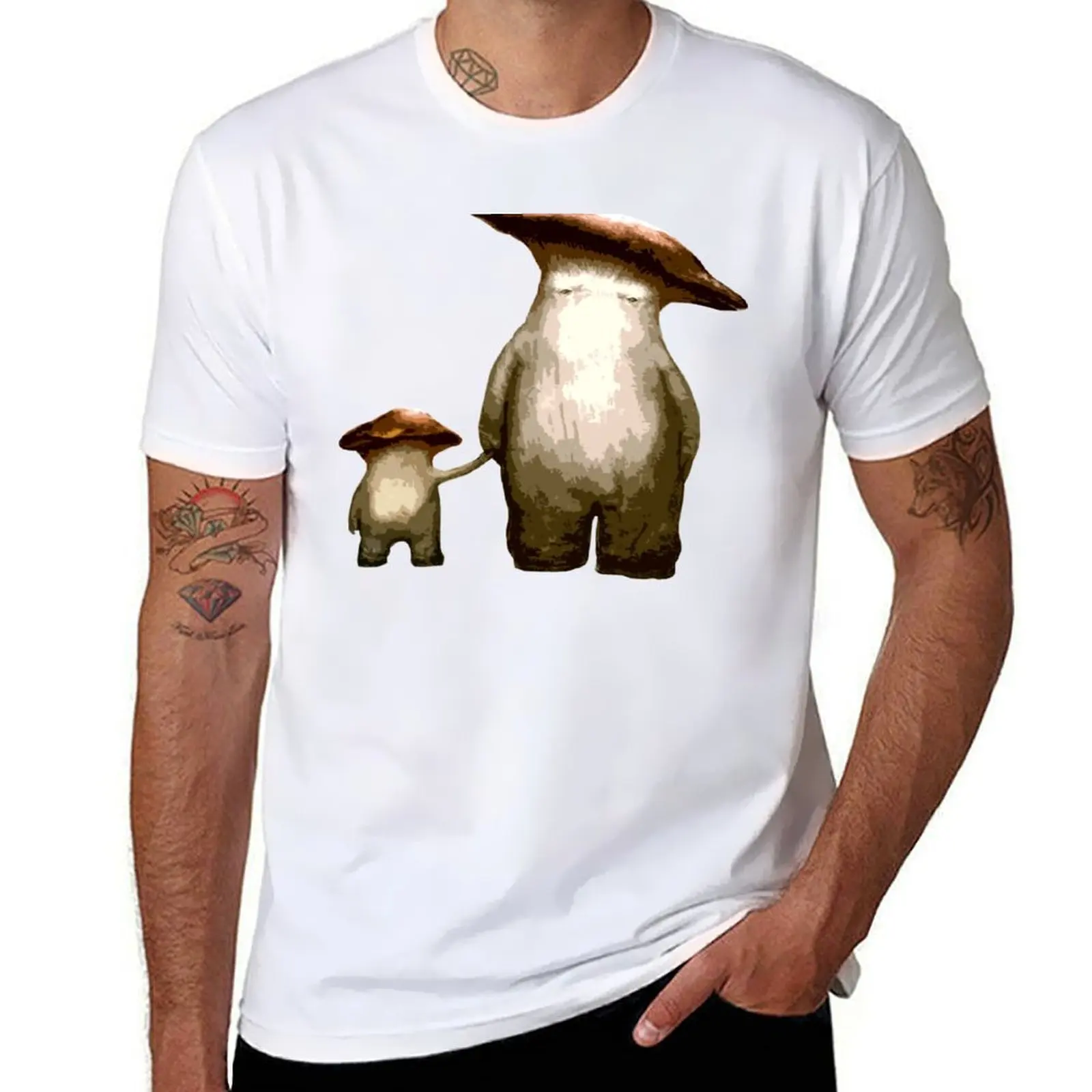 

Mushroom People T-Shirt graphic t shirts for man man t shirts cotton T-Shirt
