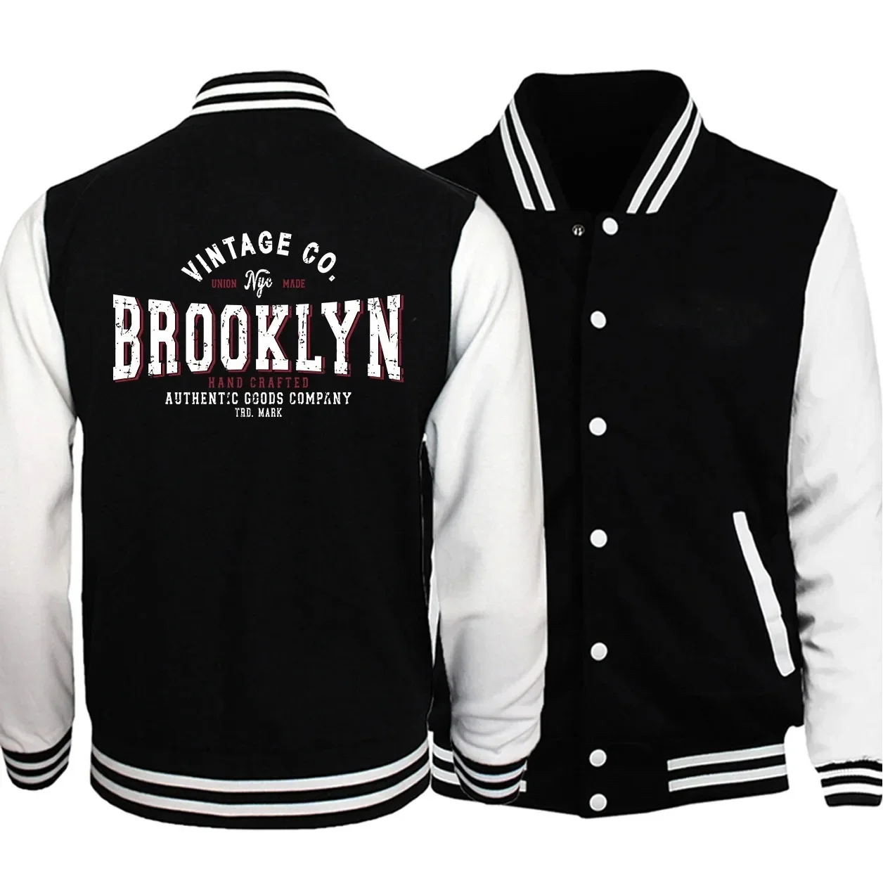 Brooklyn City NEW YORK Jacket Sweatshirts Women Mens Coat Cool Baseball Uniforms Jacket Couple Print Cardigan Clothes Tops