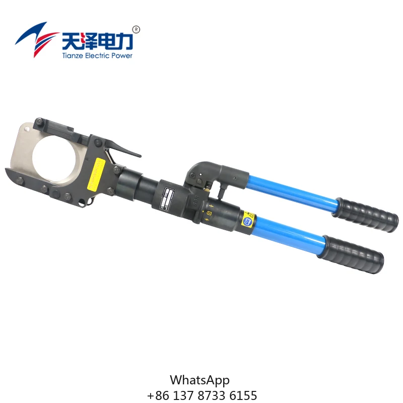 

HTC-85 7T Manual Hydraulic Cable Cutter For Cutting Armouring Cable High-quality Hydraulic Tool