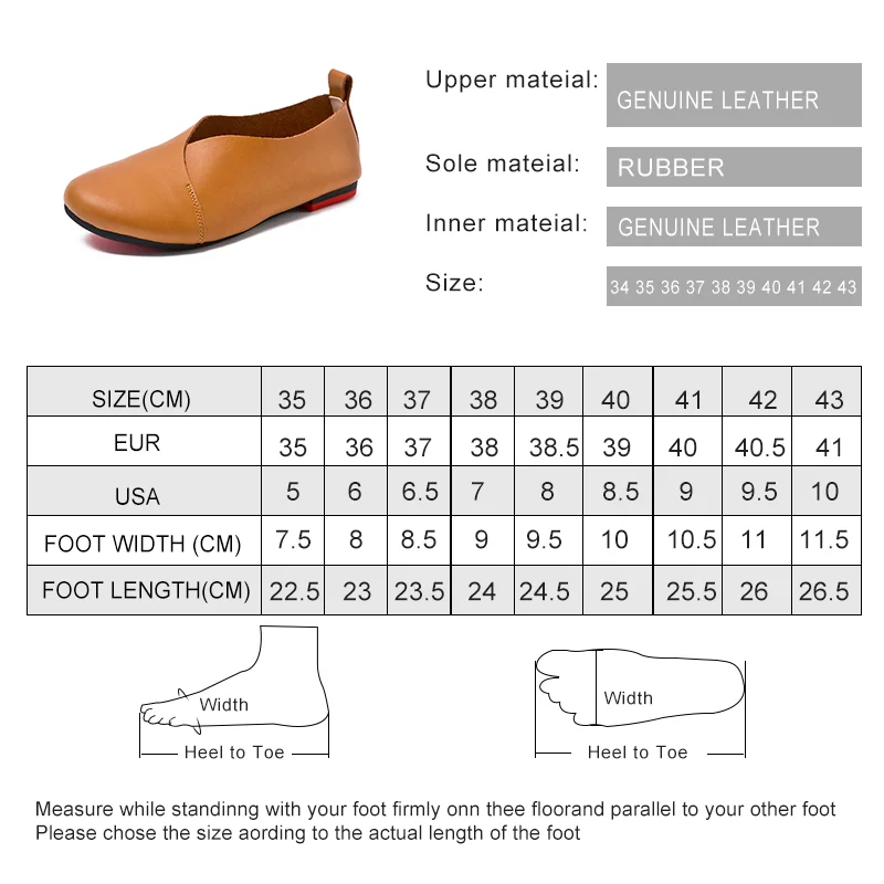 AIYUQI Women flat shoes 2024  genuine leather female peas shoes large size 35-43 casual soft bottom mother single shoes  K20