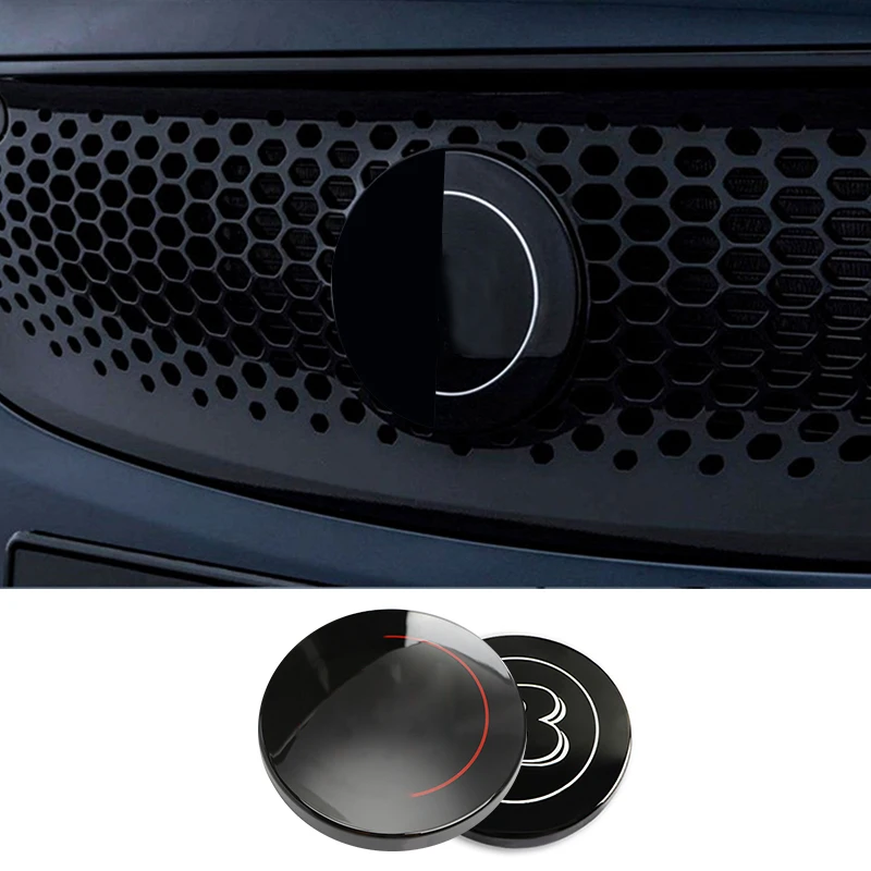 سيارة مصبغة تعديل غطاء مصبغة شارة قذيفة الزخرفية لمرسيدس جديد الذكية 453 Fortwo Forfour اكسسوارات السيارات الخارجية