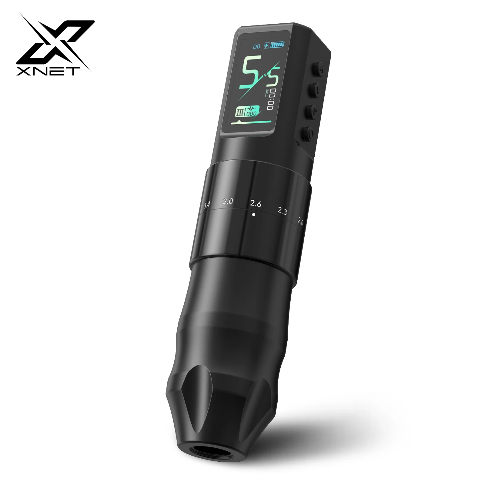 XNET Nebula Wireless Tattoo Machine 2.0-4.2mm Strokes Custom Motor 1600mAh Battery Dot Tattoo Pen For Beginners For Tattoo Art