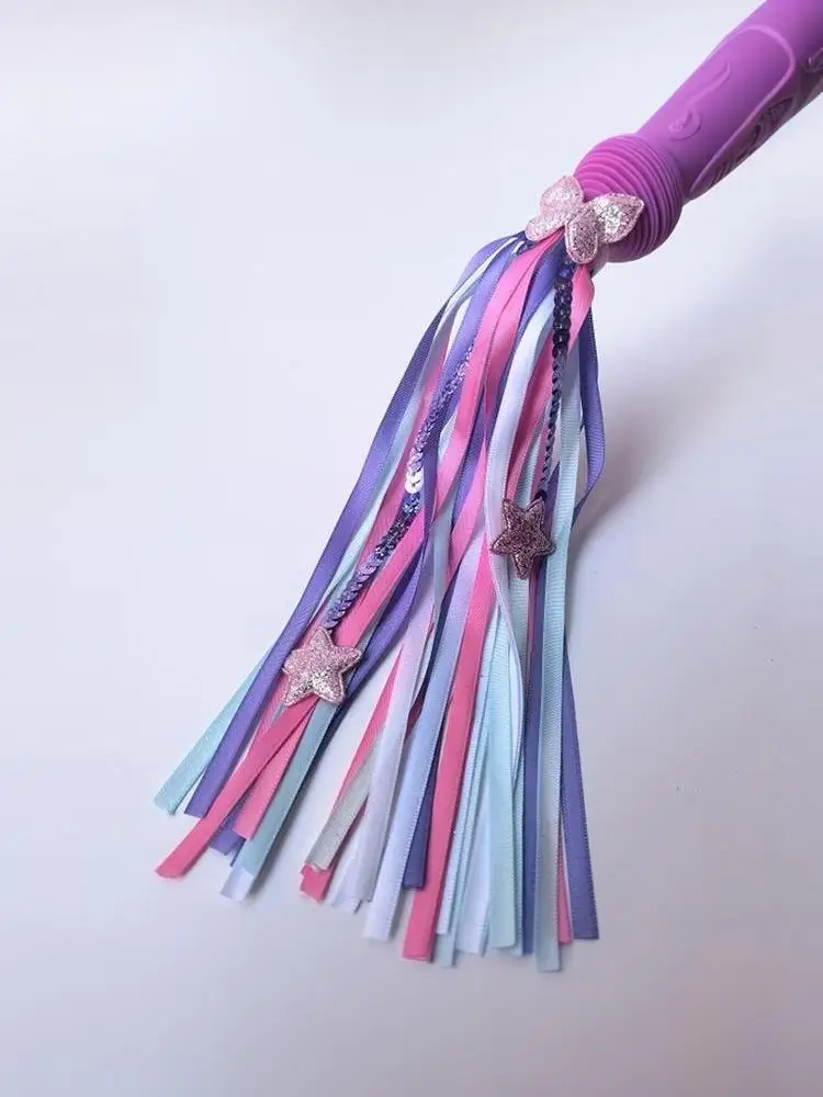 AliExpress NONE Cute Bike Handlebar Streamers Kids Scooter Handlebar Ribbons Streamers Handle Flowing Colorful Tassel Accessory For Kids Bicycle
