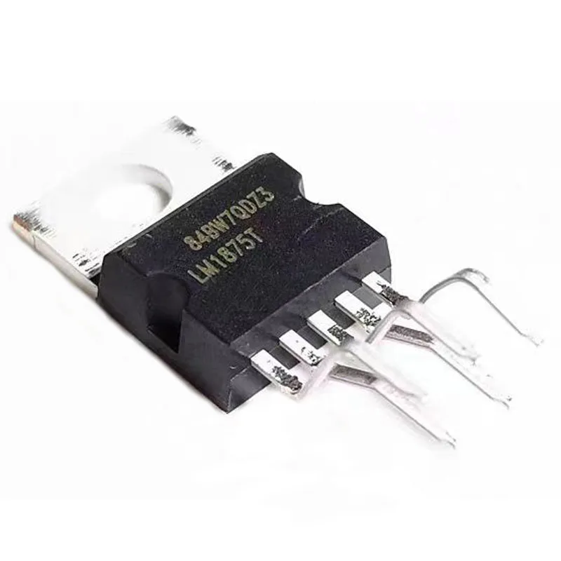 5PCS LM1875 LM1875T 20W Audio Power Amplifier Direct Plug 5 Pin TO-220-5