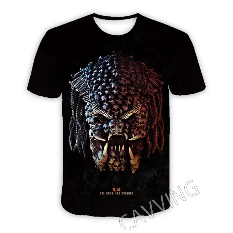 CAVVING 3D Printed  The Predator  Casual T-shirts  Hip Hop T Shirts Harajuku Styles Tops Clothing for Men/women   T01