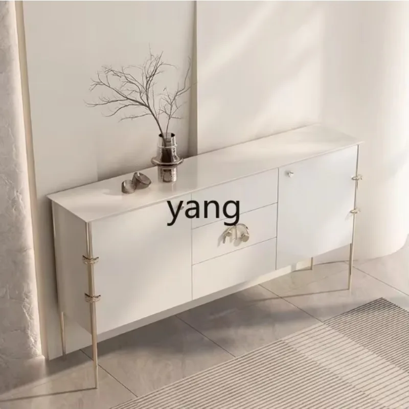 LH ， Affordable Luxury Style Dining Edge Tea Cabinet Modern Minimalist Living Room Wall Storage High Cabinet