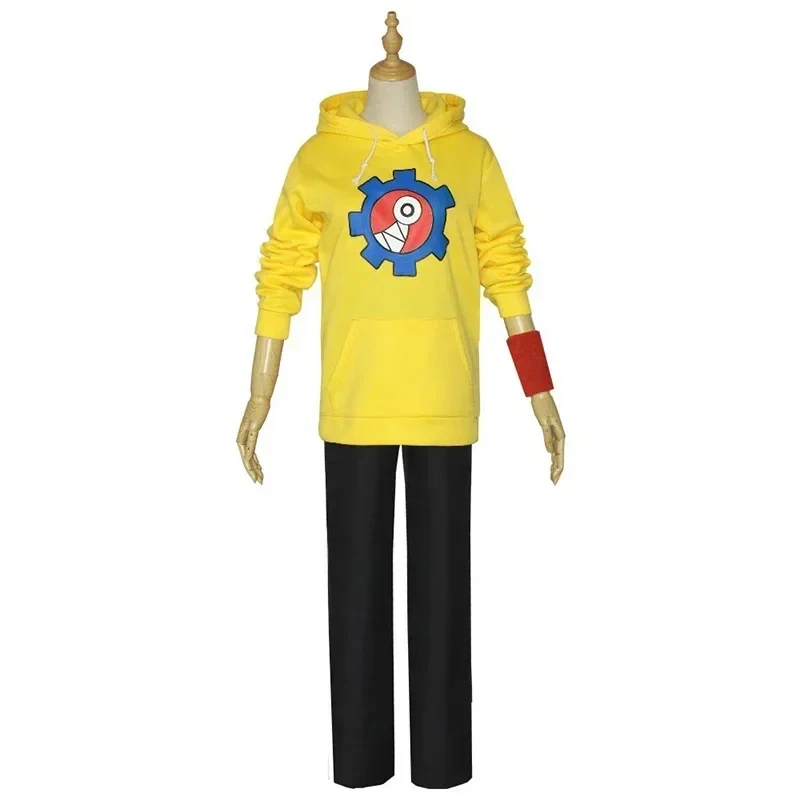 ER1KSK8 The Infinity Reki Kyan Wig Hoodie Sweatshirt Jacket SK Eight Skateboard Uniform Suit Cosplay Costume5H[