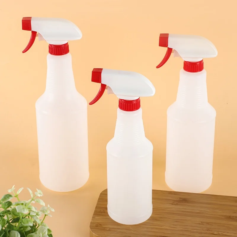 500ML/1000ML Empty Container Portable Spray Bottle Refillable PE/Plastic Atomizer Transparent Multipurpose Gardening Supplies