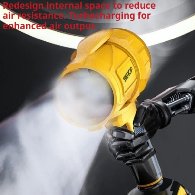 Convenient Labor-saving Air Blower Portable High-Velocity Wind Leaf Blowers Car Washing Industrial Vacuum Cleaning Tools