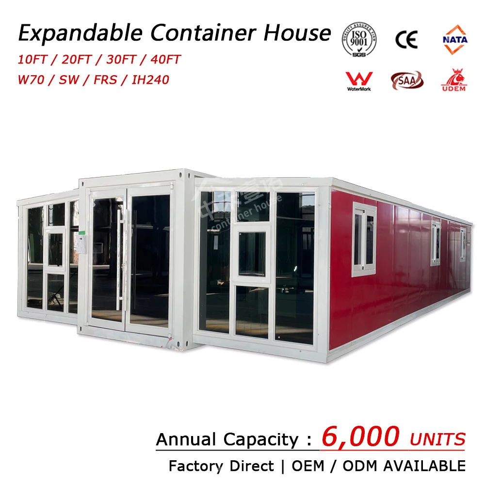 Eco Friendly Portable Galvanized Steel Expandable Greenhouse with Double Glass Wall for Hotel and Apartment Use