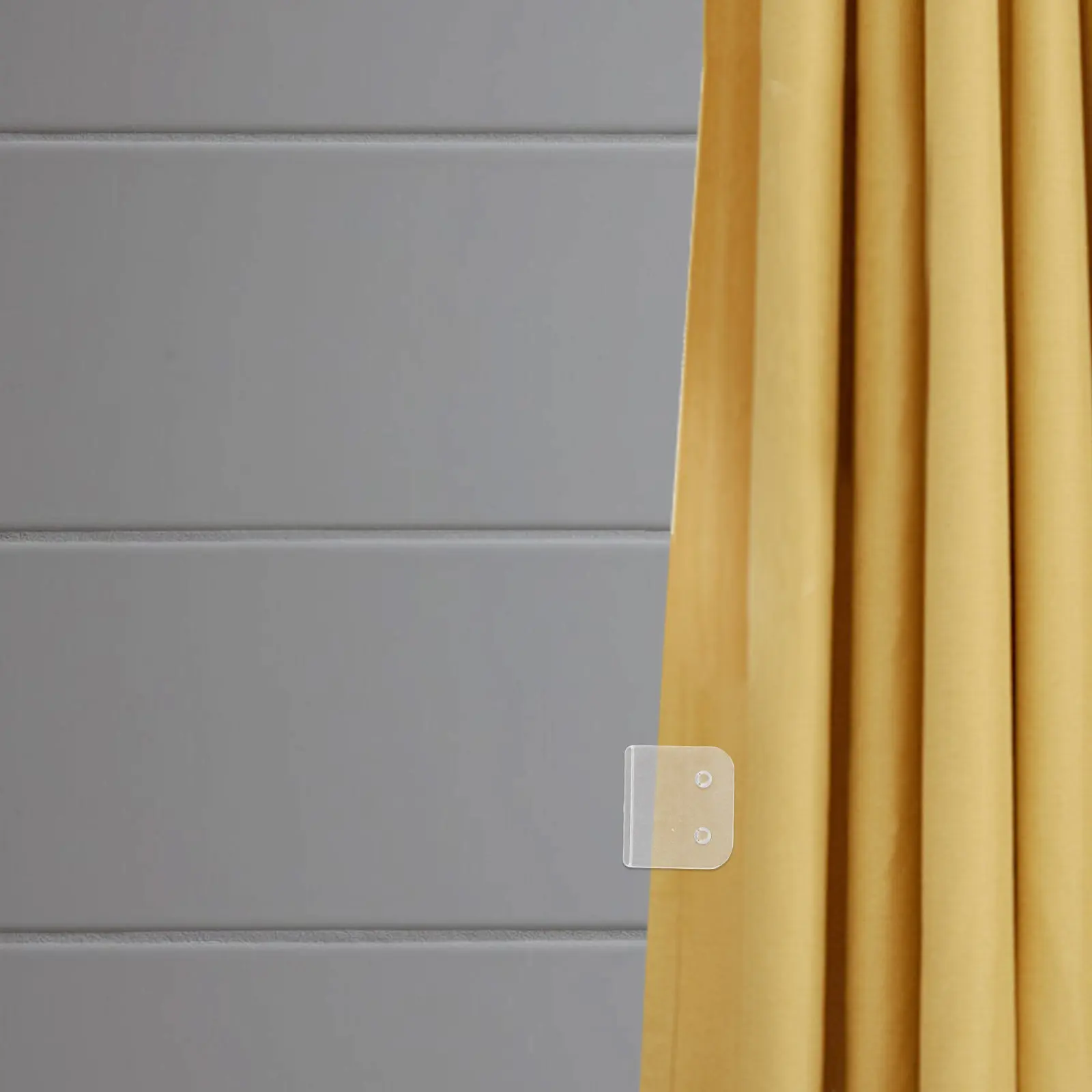 4Pcs Shower Curtain Fasteners No Drilling Required Splash Proof Clips for Shower Liner Bathtub Curtain Securers Elegant Design