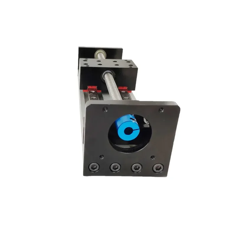 GX40 200mm Electric Linear Actuator with 57 Stepper Motor Ball Screw Guide Rail Alloy Cross Slide System for CNC Automation