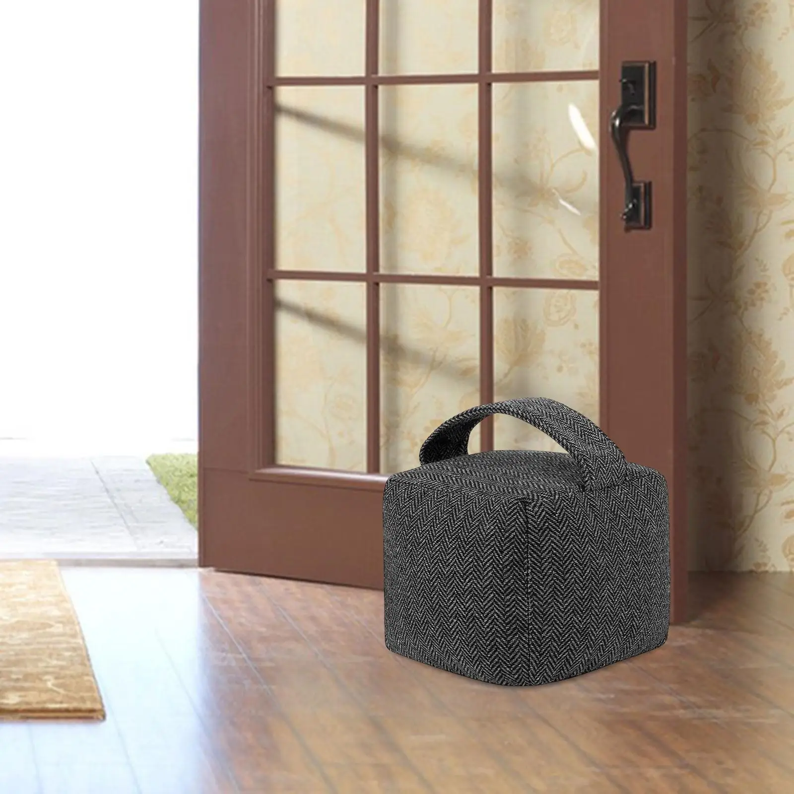 Weighted Door Stopper Door Wall Protector Heavy Duty Doorstop Weighted Door Stop for Apartment Interior Exterior Door Hotel