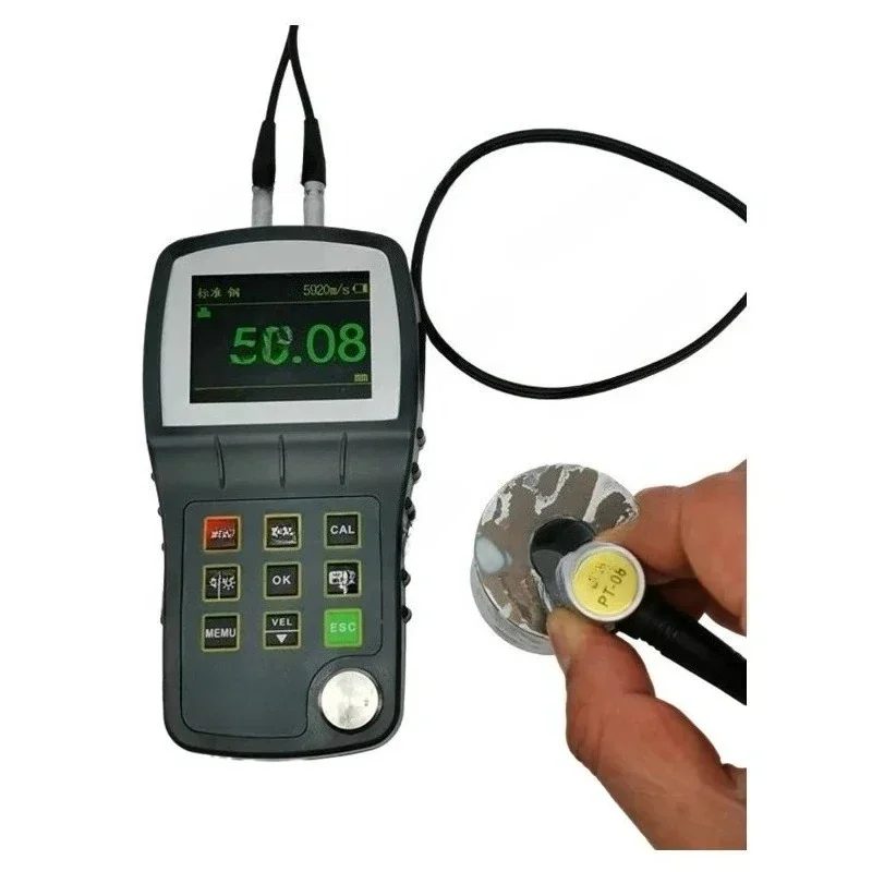 

Ut320 Ultrasonic Thickness Gauge Steel Plate Steel Pipe Wall Thickness FRP Thickness Measuring Instrument