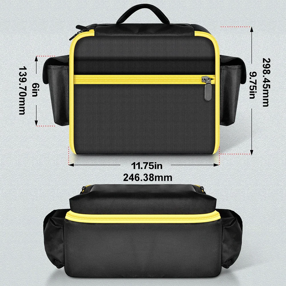 Air Compressor Bag Case with Pocket Protective Case Dustproof Storage Bag Anti Scratch for Dewalt DCC020IB 20V Max Tire Inflator