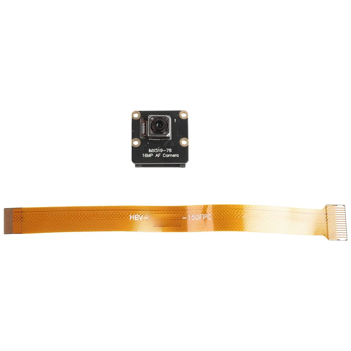 Fits for 16MP Camera for Raspberry Pi5 Camera IMX519 Autofocus 78.5° 4.28mm Camera Module for Raspberry Pi5 RPi5
