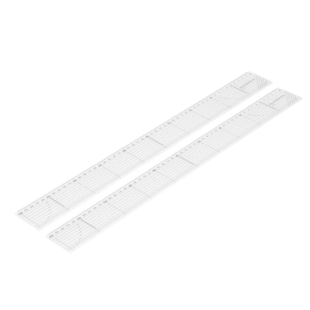 Durable 5x50cm Quilting Ruler Transparent Acrylic Patchwork Ruler Rectangle Sewing Ruler DIY Craft Sewing
