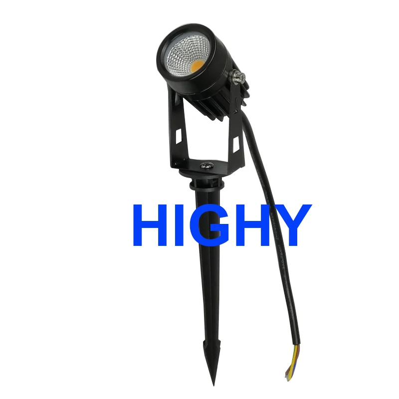 10PCS  new 3W 5W LED Garden lighting Outdoor Spike Lawn Lamp Waterproof Lighting Led Light Garden Path Spotlights AC110V220V 12V