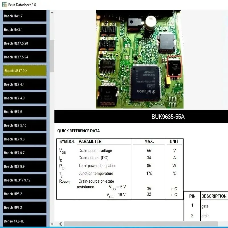 Datasheet 2.0 Software Datasheet 2.0 Pcb Schematics With Electronic Components Of Car Ecus And Additional Information