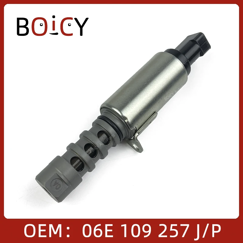 BOICY Variable Valve Timing Solenoid Actuator for Golf Jetta Passat 2.4 A4 A6 A8 R8 RS5 RSQ3 Q7 06E109257J 06E109257P 06E109257F