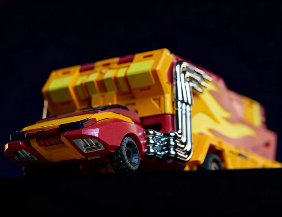 DX9 Transformation Toy D06 Original Red Rodimus/Hot Rod CARRY MP Scale with Car Action Figures