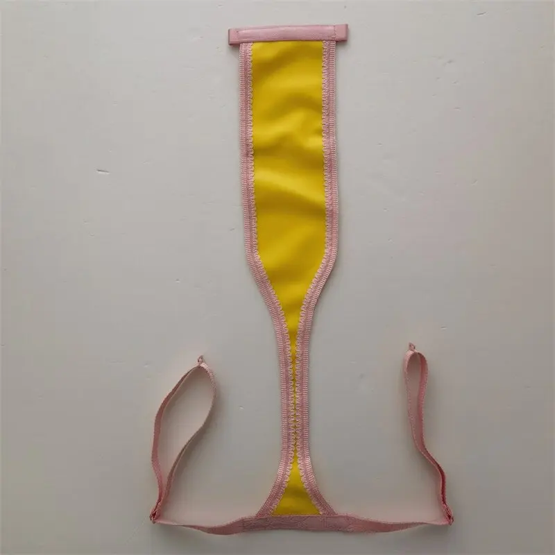 Women Latex T-Brief Virus Protection Costumes One-Piece Sexy T-back Panties for Women in Latex Thong Style