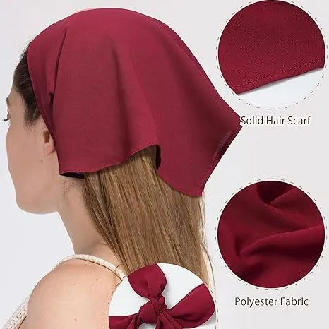 Pastoralismus breite Stirnbänder für Frauen, extra großer Turban, Dreieck-Stirnband, modische Yoga-Haarbänder, verdrehte dicke Haar-Accessoires – Detail 2