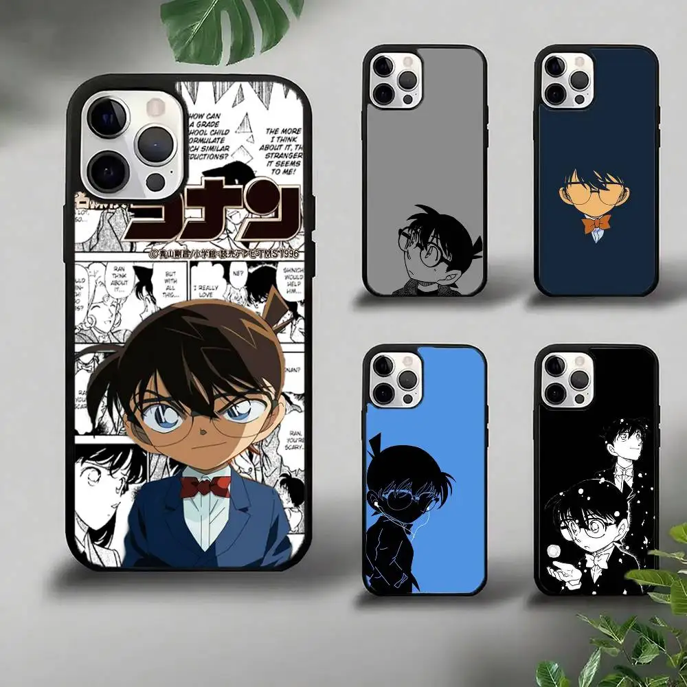 

1 шт., чехол для телефона с аниме D-Detective C-Conan, сильный магнитный чехол для IPhone 17 16, 15, 14 13 Pro Max 11 12 Mini