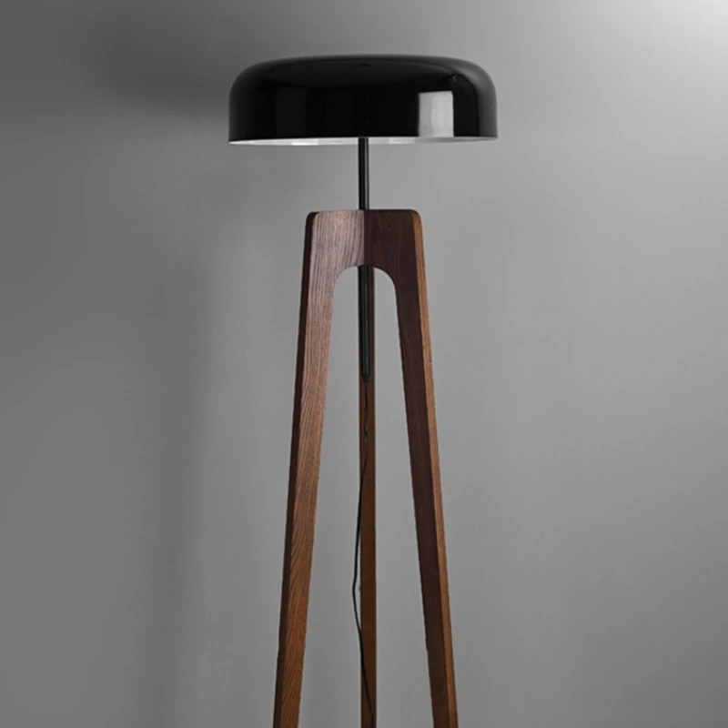 

Hotel bedroom floor lamp light luxury living room sofa bedroom tripod wood floor lamp