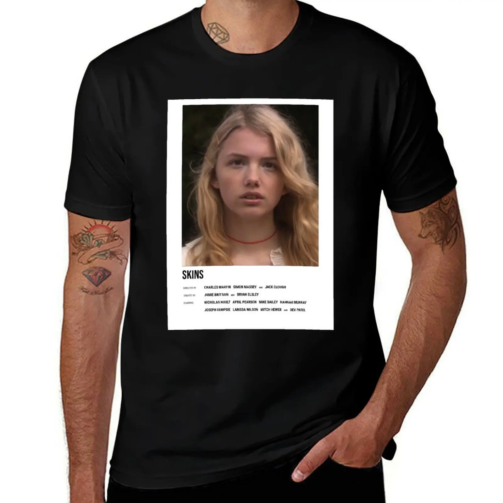 

Skins Show Cover (Cassie) T-Shirt affliction shirts plus sizes cheap stuff anime shirts men