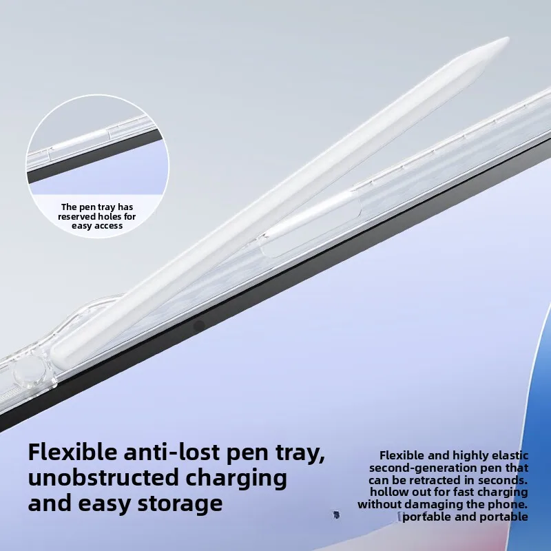 Y-Fold Acryl-Hülle für Huawei MatePad Pro 11 Air 12 mit Auto-Wach-/Schlaf-Funktion Stoßfeste Vollschutz-Hülle – Detail 3