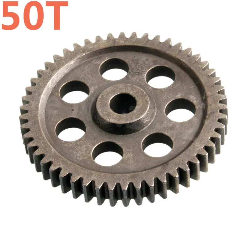 18250 HSP Flying Fish 2 Parts Metal Spur Gear 50T Teeth 1/16 RC Car Kidking Troian Zillionaire Truck Buggy