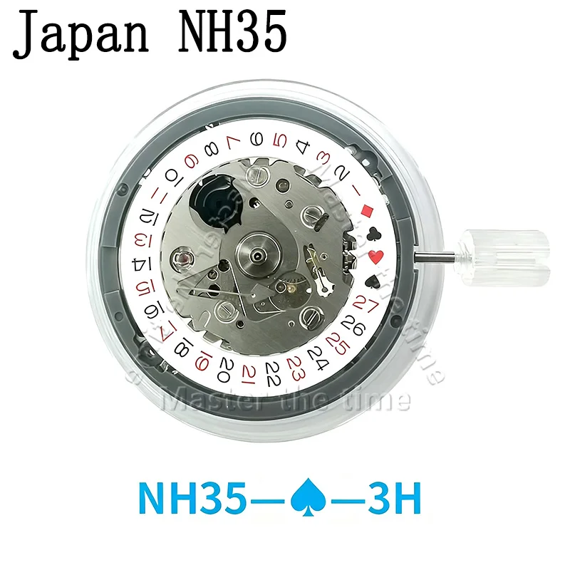 new-japan-nh35-automatic-mechanical-movement-high-accuracy-mod-watch-replacement-24-jewels-nh35a-date-at-3-00-poker-font