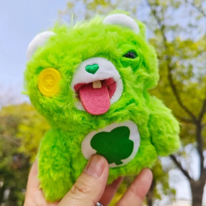 

Плюшевый брелок-подвеска Fuggler Care Bears Edition: Забавный, уродливый монстр, милая фигурка-сюрприз в слепой коробке, необычная декоративная подвеска для сумки, подарок для девочки