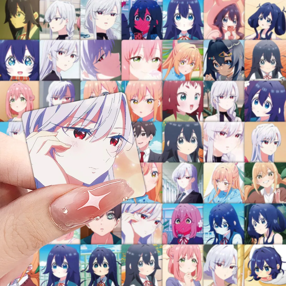 10/50 قطعة 100 الصديقات التي حقا أنيمي الكتابة على الجدران ملصق لطيف أنيمي فتاة ملصق مائي كوب الهاتف المحمول الغيتار سكيت ألعاب أطفال #2