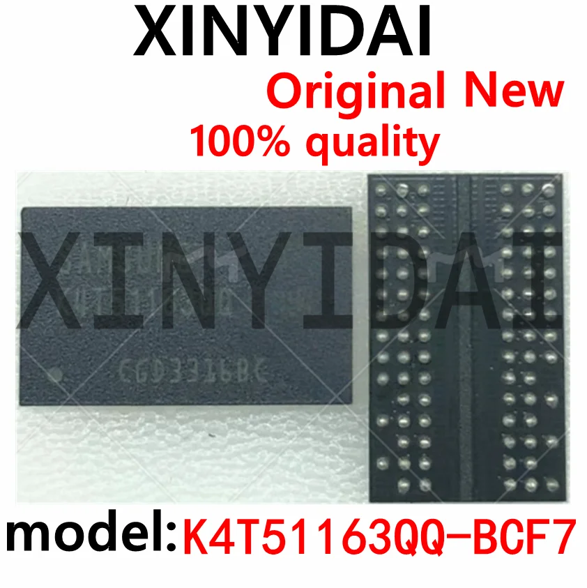 

2PCS K4T51163QQ-BCF7 DDR2 32MX16 FBGA96 brand new original