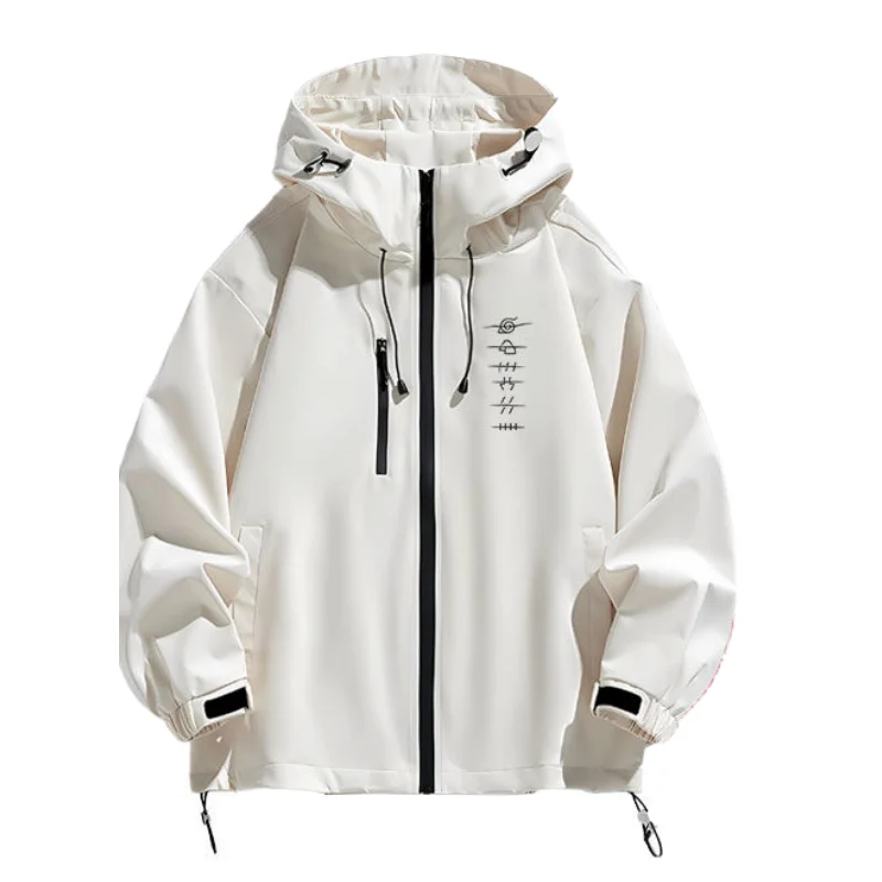 New NARUTO Uzumaki Naruto Creative Animation Peripheral Two-dimensional Hooded Charge Clothes Personalized Cartoon Casual Jacket