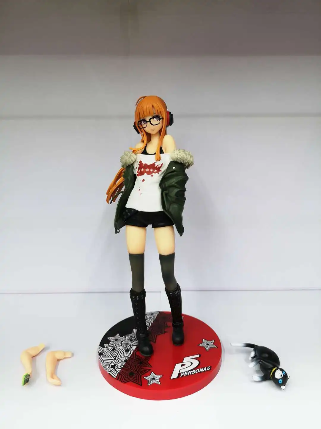 Persona P5 Navi Futaba Sakura 1/7 PVC Figure Anime Toy Modello da collezione regalo