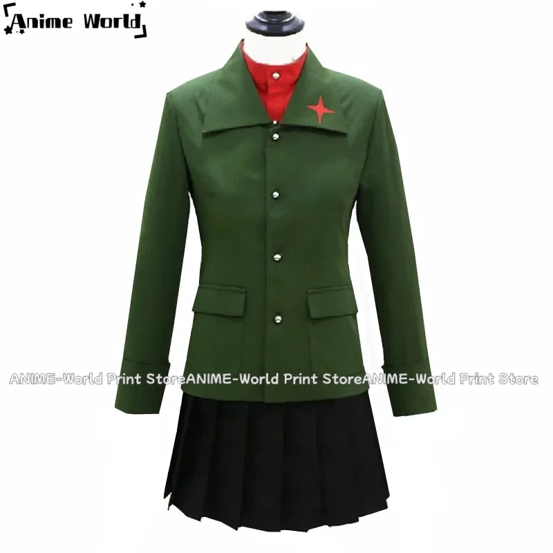 

《Custom Size》Unisex GIRLS und PANZER Katyusha Nonna suit Cosplay costume Carnaval Halloween Christmas Costume