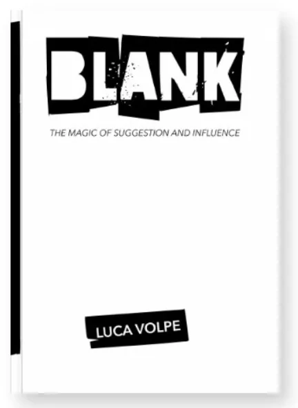 BLANK By Luca Volpe-The Magic of Suggestion and Influence - Magic tricks (Instant Download)